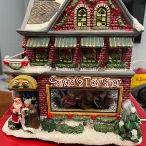 Saint Nicolas Santa toy shop